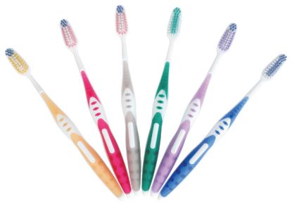 [MPDDPAU100] Toothbrush + Integrated Tongue Cleaner (Unodent) Asst X12