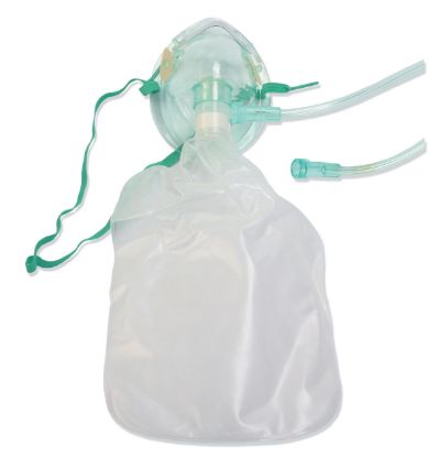 Non-Rebreathing Oxygen Mask + Bag & Tubing (Paediatric)
