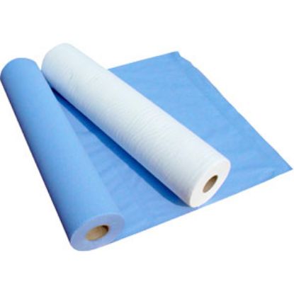 [MPKHMW6] Couch / Bed Roll 2 Ply Blue 20" x 12 100 Sheet