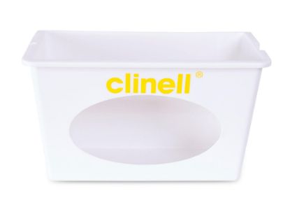 [MPGICDWDW] Dispenser For Clinell Detergent Wipes (Wall Mounted) White (With Yellow) x 1