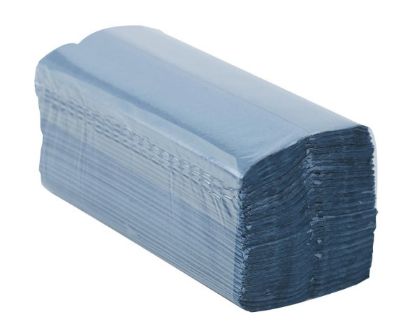 [MPPJ425] Paper Towel 1 Ply C-Fold Blue x 2400