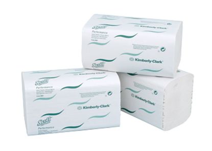 [MPDDCAV248] Towel Hand (Kleenex) Scott Performance x Soft Interfold White 1Ply