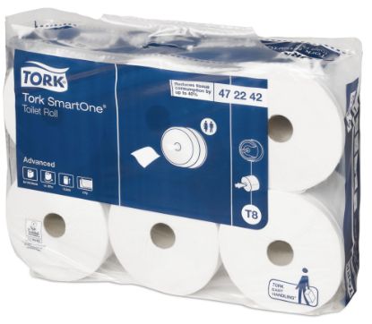 [MPTK472242] TOILET ROLL (TORK) SMARTONE 2PLY 207M X 6