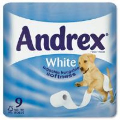 [MPMWTR11] Toilet Roll Andrex 9 Rolls (White)