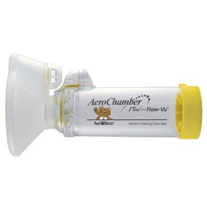 [MPMWINH01B] Aerochamber Plus Device + Mask - Yellow (Child) (GSL)
