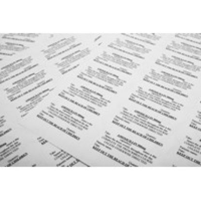 [MPMWLAB01B-SINGLE] LABELS AMOXICILLIN CAPS 500MG PRE-PRINTED X 24