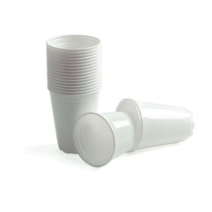 [MPDDCNK015] CUP DISPOSABLE SQUAT PLASTIC WHITE 180MLS X 2000