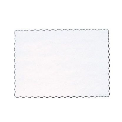 [MPVAPLAC02] Placemats White Scalloped Edge x 1000