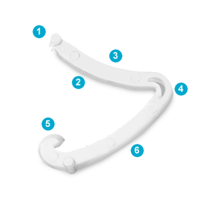 [MPTE544240] Haemorrhoid Ligation Clips Weck Hem-O-Lock 6 x 14