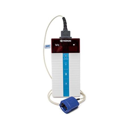 [MPPR8500N] Pulse Oximeter Nonin 8500 Handheld With Soft Spo2 Sensor And Carry Case