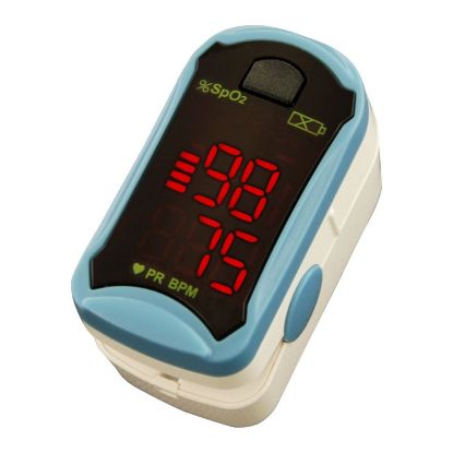 [MPTSTDM-PO-C29] Pulse Oximeter Finger C19 (Adult/Paediatric) With Carry Case, Protective Boot And Lanyard