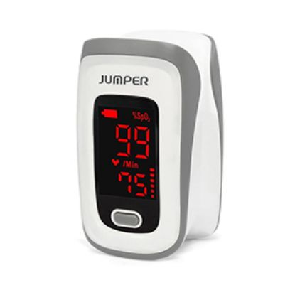 [MPTSTDM-PO-C500E] Pulse Oximeter Finger Jpd500e With Carry Case , Batteries And Lanyard Paed/Adult