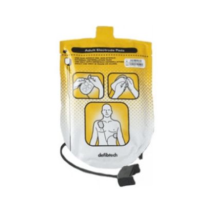 [MPDFDDP-100A] Defib Pads Defibtech Adult x 1 Pair