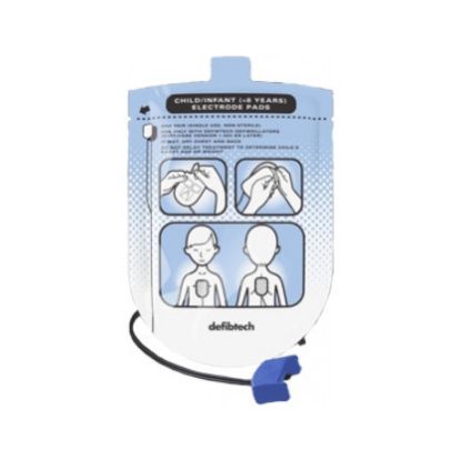 [MPDFDDP-200P] Defib Pads Defibtech Paediatric x 1 Pair