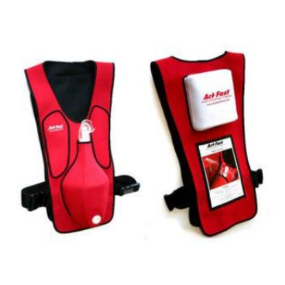 [MPKAZTR041A] Vest Anti Choking Trainer Backpad With Carry Bag