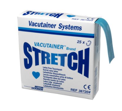[MPBE367198] Tourniquet Disposable Latex Free (Vacutainer) Stretch x 25