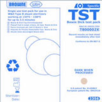 [MPB62356AB] Autoclave Bowie Dick Daily Steam Penetration Tests X10 For Type B Porus Load Sterilizers (W And H , Lisa)