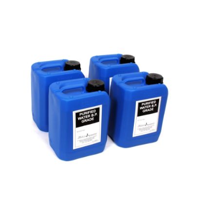 [MPMWWAT02A] Water (Purified) - 4 x 5 Litres