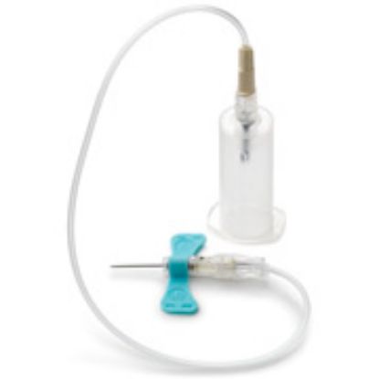 [MPBE368658] Vacutainer Push Button Blood Collection Set 23g 0.75" 19mm Needle 305mm Tubing Light Blue x 100