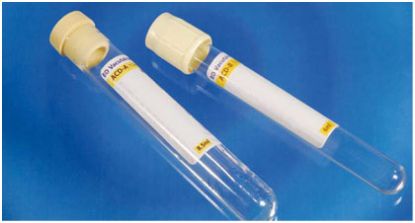 [MPBE366645] Vacutainer Blood Col'tn Tubes 8.5mls 10 x 100 Glass Yellow
