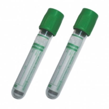 [MPBE367876] Vacutainer Sodium Heparin Tube With Green Hemogard Closure x 100