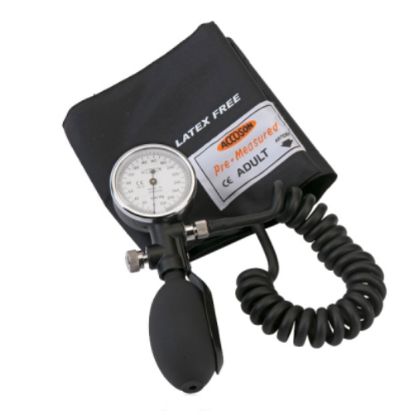 [MPAC0329] Sphyg Aneroid Duplex Hand Wr Velcro Cuff (Accoson)