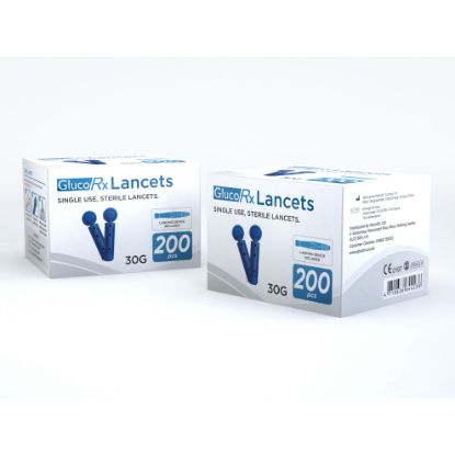 [MPGXLAN01A] Lancets Glucorx x 200