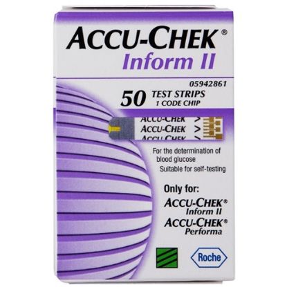 [MPRO05942861018] Test Strips Accu-Chek Inform 2 Test Strips x 50