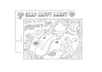 [MPDDPMP024] Colouring Pads (Unodent) Swamp Fever x 100 Sheets