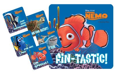 [MPDDPMM004] Stickers Motivator (Medibadge) Finding Nemo & Friends x 90