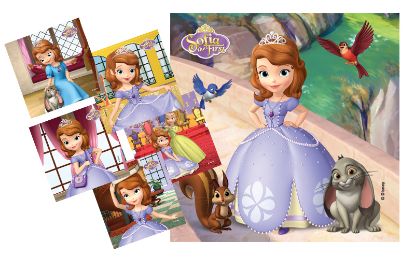 [MPDDPMM026] Stickers Motivator (Medibadge) Sofia The First x 90