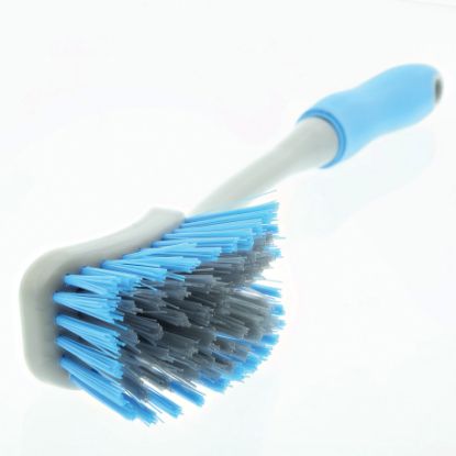 [MPDDCGS235] Brush Long Handled (Medisafe) Scrubbing Autoclavable Blue & White x 1