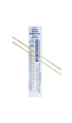 [MPUN982S] Cotton Tipped Applicators Sterile 6" 100 Packs Of 5 (500)