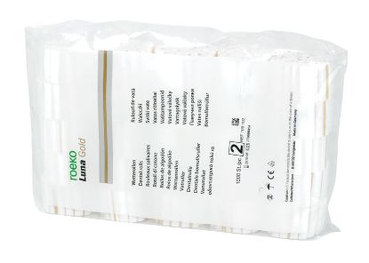 [MPDDCCA701] Cotton Wool Rolls Size 2 Luna 2000 Gold Bio (Roeko) x 1000