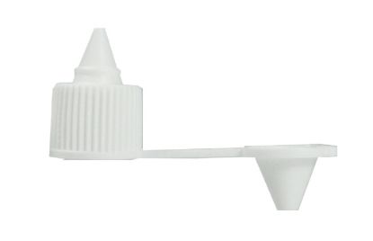[MPMEA4315] Caps Dropper White Screw On 15mm x 100
