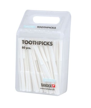 [MPDZPCT080] Toothpicks Plastic x 80 (Tandex)
