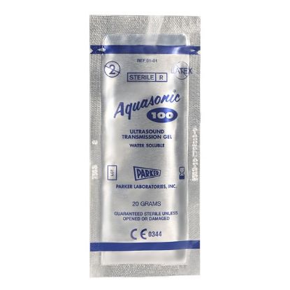[MPCI361020-P] Ultrasound Gel 20g Pouch Sterile x 48 (Aquasonic)