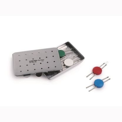 [MPAW55.302.65] Sterilisation Box Tip-Safe Holds 3 Elemental Cautery Tips
