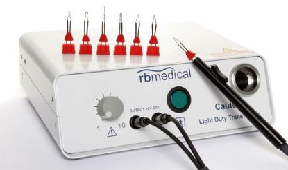 [MPR1JC623] Cautery Set Ophthalmic Light Duty With Transformer, Eye Handle And 6 Eye Burners