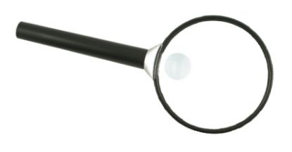 [MPAW43.3000] Magnifying Loupe Aw Handheld 2X With 4X Insert 70mm Dia x 166mm Length