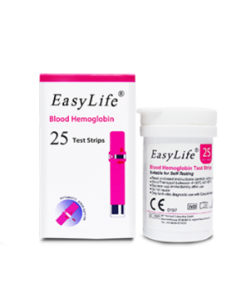 [MPVALSH102] Test Strips Haemoglobin Meter (Easylife) x 25