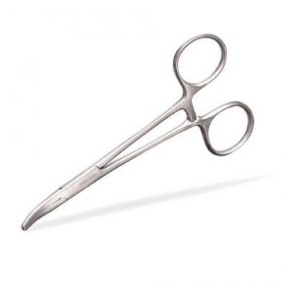 [MPRCRSPU500-104] Forceps Artery Dunhill Curved (12.8cm) x 20 Disposable S/S